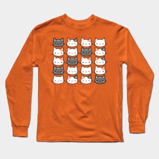 Cute cats and kittens Long Sleeve T-Shirt